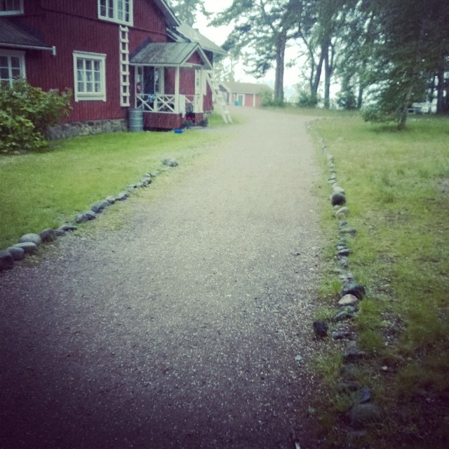 Ja, det är snö på marken